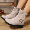 Ankle boots - stijlvolle suède dames schoenen
