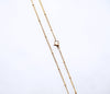Amazoniet ketting - goudplated hanger met natuursteen voor dames