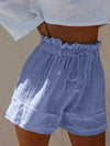 Dames linnen shorts - lichte zomeroutfit met relaxte pasvorm