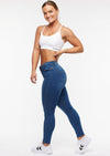 Slim fit jeans - hoge taille dames denimbroeken