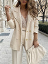 Vrouwen geribbelde blazer - tailored jasje voor elke gelegenheid
