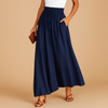 Dames wijde broek met hoge taille - chic casual kantoorstijl voor elke dag