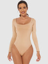 Langsleeve bodysuit - verfijnde dames leotard