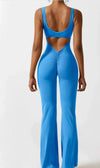 Strakke yoga bodysuit - casual naadloos met open details dameskleding - Bakkermode.nl