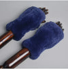 Synthetische bont fingerloze handschoenen - warm en trendy handwear voor dames