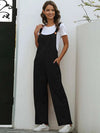 Lange jumpsuit - stijlvolle zwarte dames-overalls