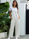 Lange jumpsuit - stijlvolle zwarte dames-overalls