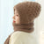Gebreide muts en sjaal set - warme dames winteraccessoires - Bakkermode.nl