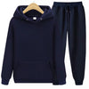 2-delige trainingsoutfit - trendy zwarte hoodie en joggingset voor dames