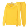 2-delige trainingsoutfit - trendy zwarte hoodie en joggingset voor dames
