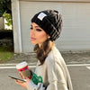 Gebreide beanie - warme kabelgebreide dames wintermuts - Bakkermode.nl