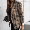 Damesblazer elegante tweed jasje - verfijnde smart casual look