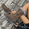 Hoog winterlaarzen - geïsoleerde dameswinterfootwear