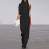 Chique one-shoulder damesoutfit - trendy jumpsuit - Bakkermode.nl