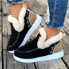Warme bontgevoerde snowboots dames - instap winterlaarzen - Bakkermode.nl