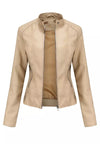 Leren jas voor dames - comfortabele getailleerde jas - Bakkermode.nl