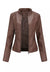 Leren jas voor dames - comfortabele getailleerde jas - Bakkermode.nl