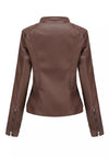 Leren jas voor dames - comfortabele getailleerde jas - Bakkermode.nl