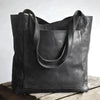 Leren tote bag - ruime dames handtas voor dagelijks gebruik - Bakkermode.nl