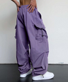 Dames cargo broeken - relaxed fit utility pants voor casual dagen met handige zijzakken