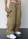 Dames cargo broeken - relaxed fit utility pants voor casual dagen met handige zijzakken