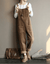 Corduroy dungarees - casual dames jumpsuit