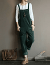 Corduroy dungarees - casual dames jumpsuit