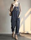 Corduroy dungarees - casual dames jumpsuit