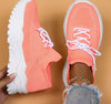 Sneakers - stijlvolle gebreide dames schoenen voor cozy vibes en ondersteuning
