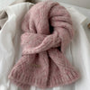 Luxe winter sjaal - zachte wolblend dameswrap - Bakkermode.nl