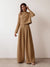 2-delige palazzo set - stijlvolle dames jumpsuit en top