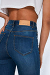 Slim fit jeans - hoge taille dames denimbroeken