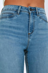 Slim fit jeans - hoge taille dames denimbroeken