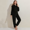 Fleece onesie met berenoren - snugglepaws dames loungewear