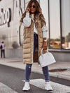 Gewatteerd lang gilet voor dames - slank en comfortabel - Bakkermode.nl