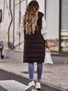 Gewatteerd lang gilet voor dames - slank en comfortabel - Bakkermode.nl