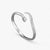 Slangenarmband - elegante zilveren dames bangle
