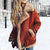 Dames aviator jas - warme imitatiebont jas met riemdetails - Bakkermode.nl