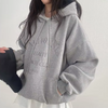 Oversized hoodie - damestrui met capuchon en buidelzak - Bakkermode.nl