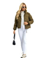 Dames pufferjack - lichte gewatteerde jas voor chique winterlook