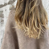 Elegante dames jas - korte wollen jas met ronde hals en knoopdetails - Bakkermode.nl