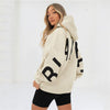 Oversized hoodie - trendy en knusse dames hoodie