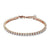 Tennisarmband - stijlvolle damesarmband van 925 sterling zilver
