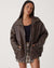 Oversized leren damesjas - stijlvolle buitenkleding - Bakkermode.nl
