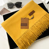 Luxe sjaal - zachte dames fringed omslagdoek