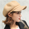 Vintage newsboy pet - stijlvolle wintermuts voor dames