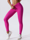 Dames hoge taille leggings - zachte stretch fitnessbroek