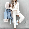 2-delige lounge set - trendy dames tracksuit met oversized jacket