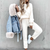 2-delige lounge set - trendy dames tracksuit met oversized jacket